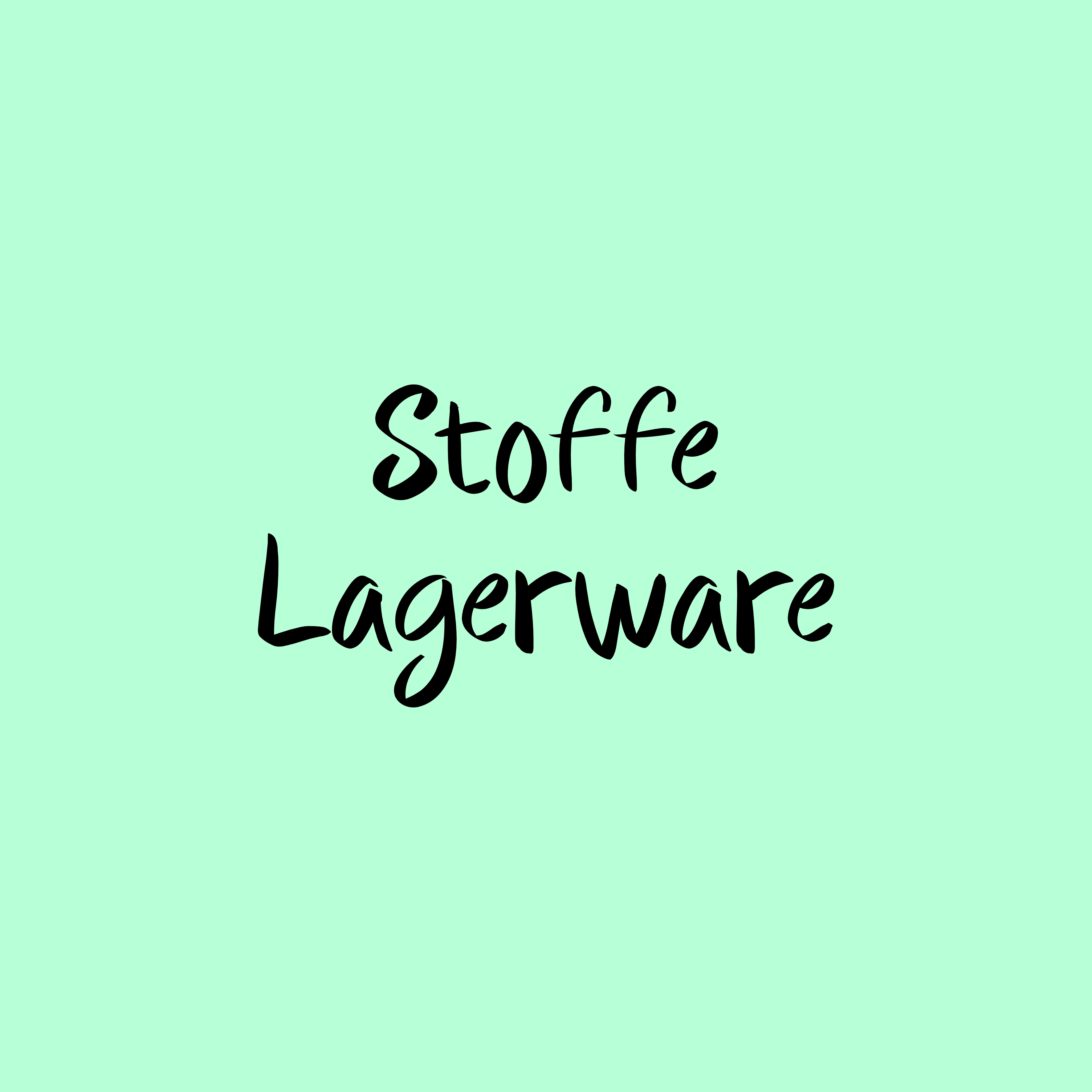 Stoffe Lagerware